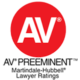 AV-rated by Martindale-Hubbell